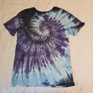 Cosmic Astrology Themed Graphic Tee - Junior Size 3/5 (S)